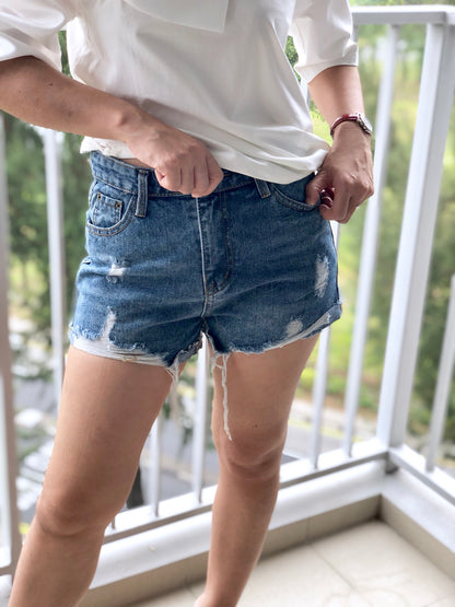 Rally Denim Cutty Short