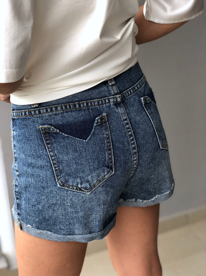 Rally Denim Cutty Short